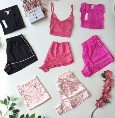 Imagen de Victoria's Secret  Set Camiseta Y Short Satin